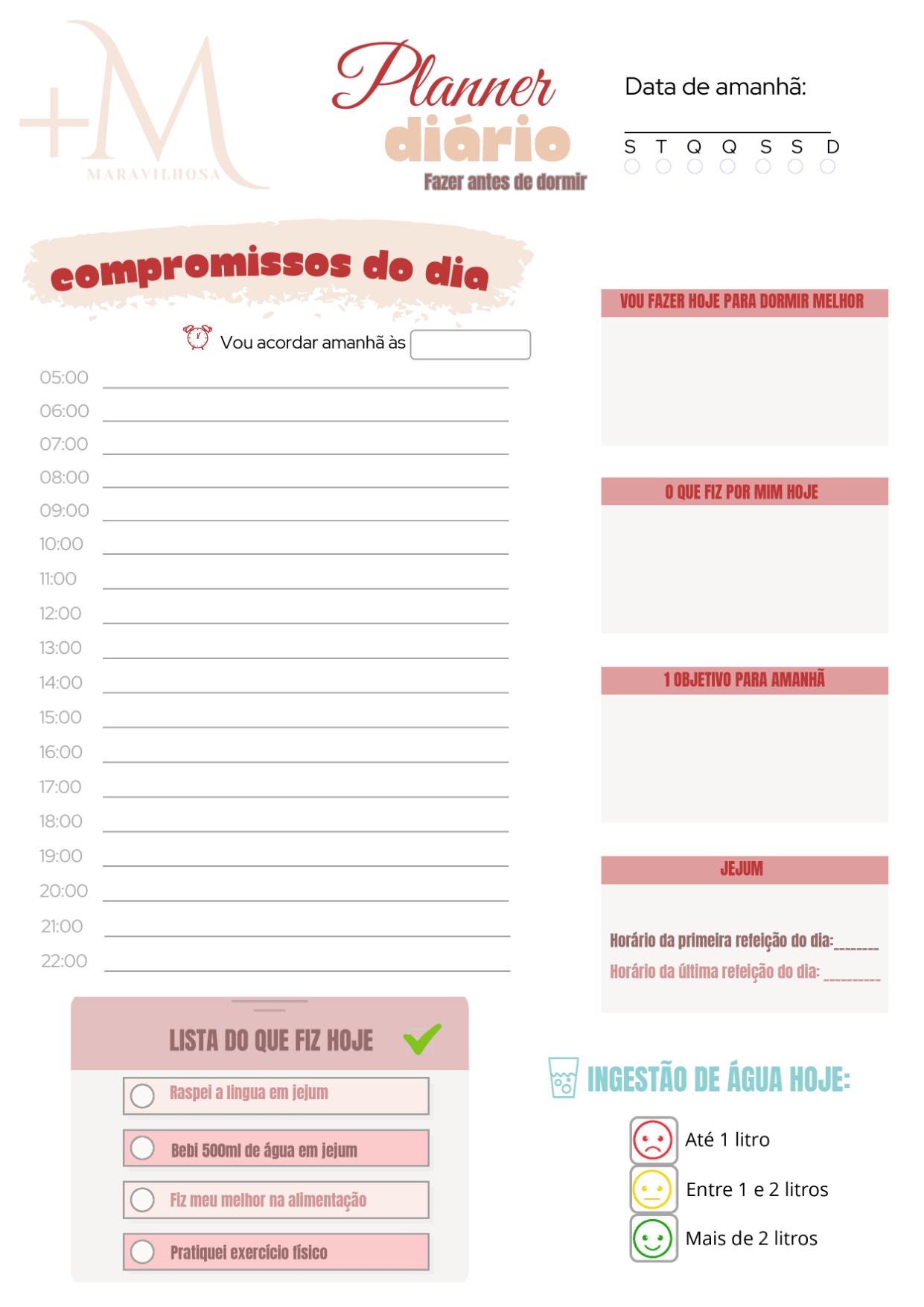 Planner Jejum